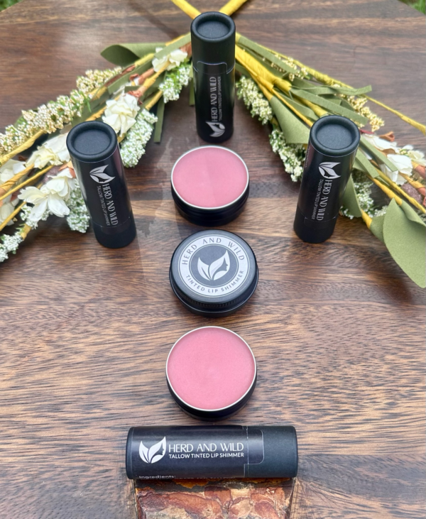 Tallow Tinted Lip Shimmer Balm